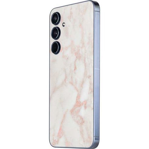 Rose Gold Marble Galaxy A36 5G Skin